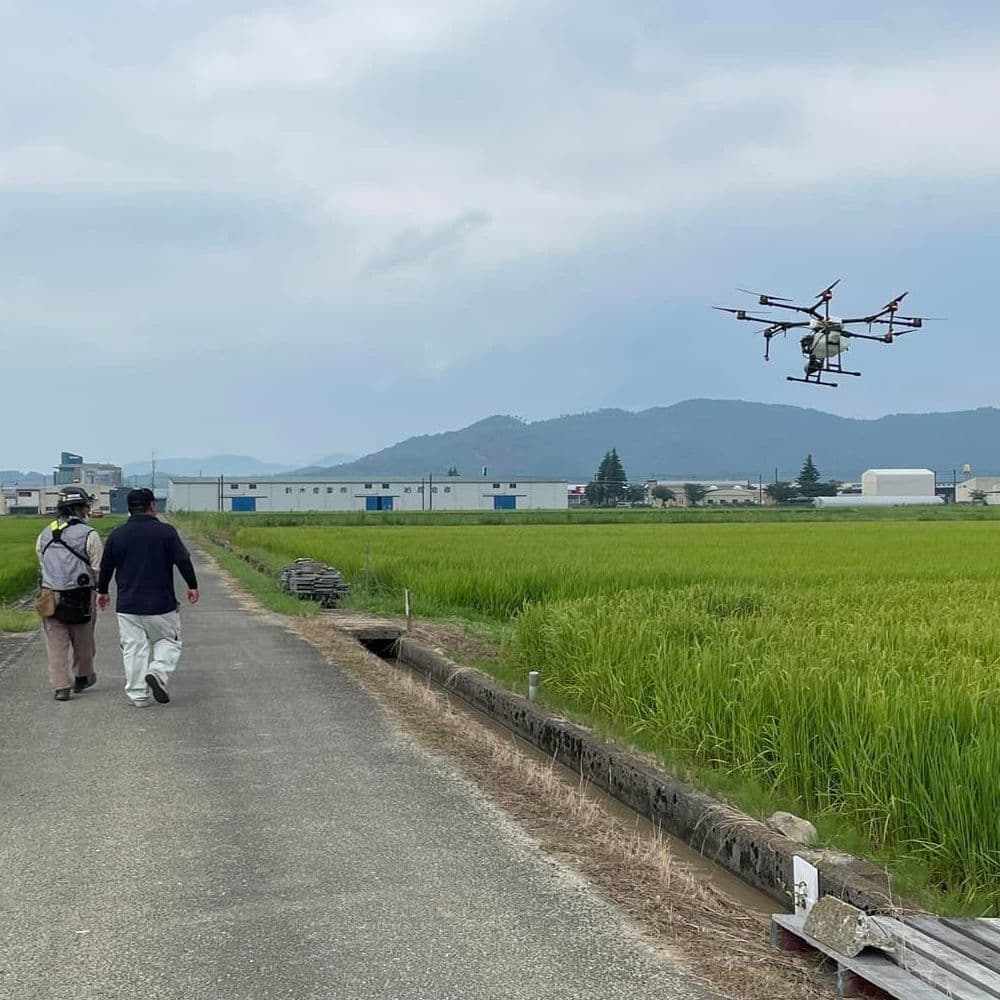 ドローン散布は滋賀県甲賀市のスリーディーサーベイプラスにご相談ください