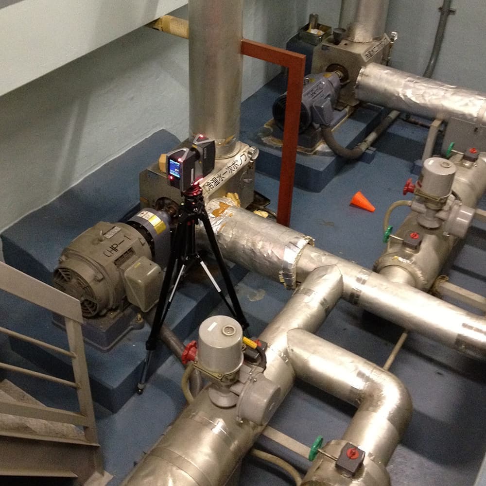 三次元計測 建設ICT施工 レーザースキャナー