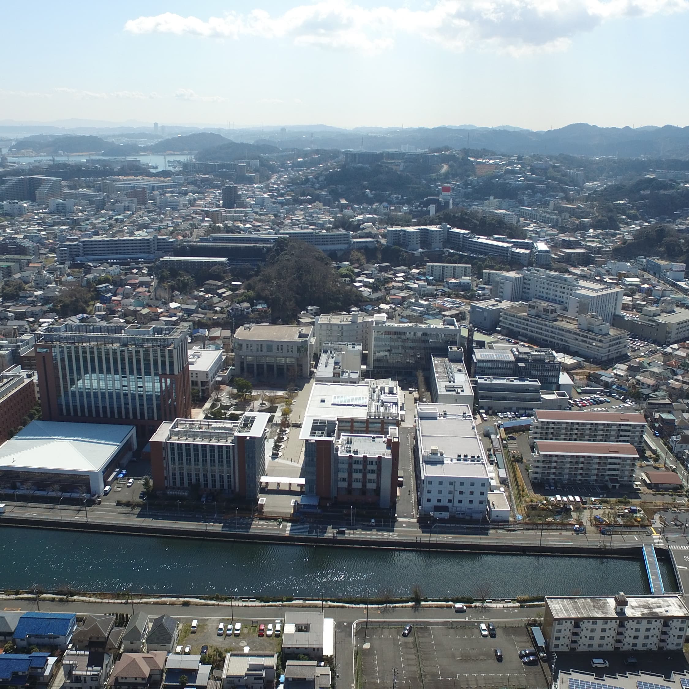 ドローンを活用した空撮・写真測量　竣工撮影　工事記録