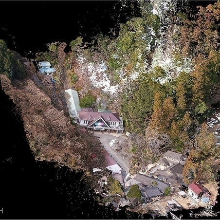 神奈川県 滋賀県 建設ICT施工 航空レーザ測量 3次元点群データ処理