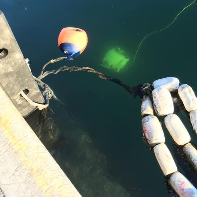 ダイバーが潜らなくてよい潜水作業は水中ドローンで代替できます