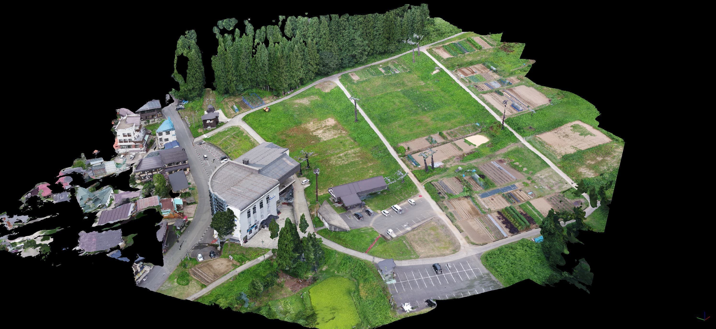 滋賀県 建設ICT施工 航空レーザ測量 3次元点群データ処理