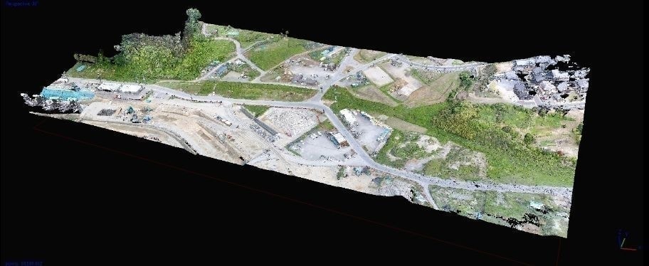 神奈川県 滋賀県 建設ICT施工 空中写真測量 3次元点群データ処理