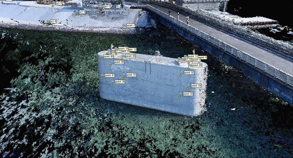 神奈川県 滋賀県 建設ICT施工 空中写真測量 3次元点群データ処理
