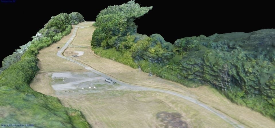 神奈川県 滋賀県 建設ICT施工 空中写真測量 3次元点群データ処理