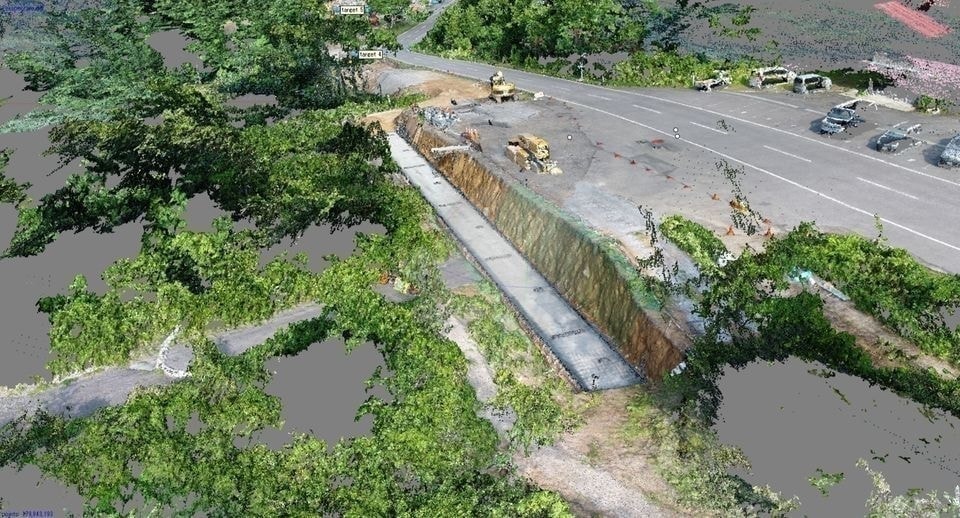 神奈川県 滋賀県 建設ICT施工 空中写真測量 3次元点群データ処理