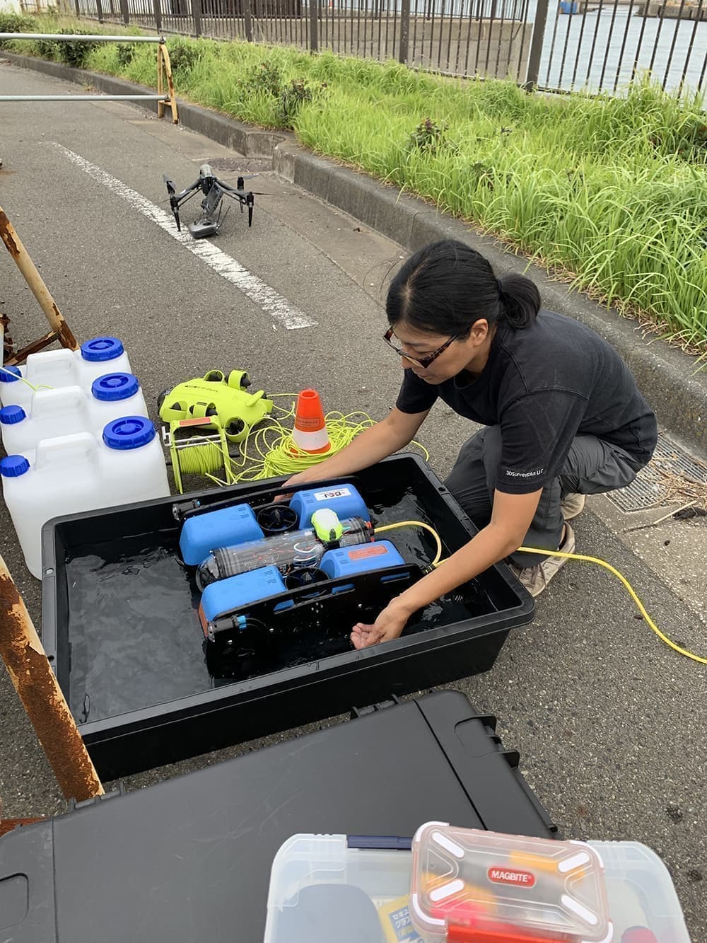 水中ドローンの点検業務は神奈川県の3DSurveyplusにご依頼ください