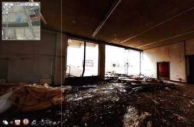 災害記録に360パノラマVR撮影を活用しました