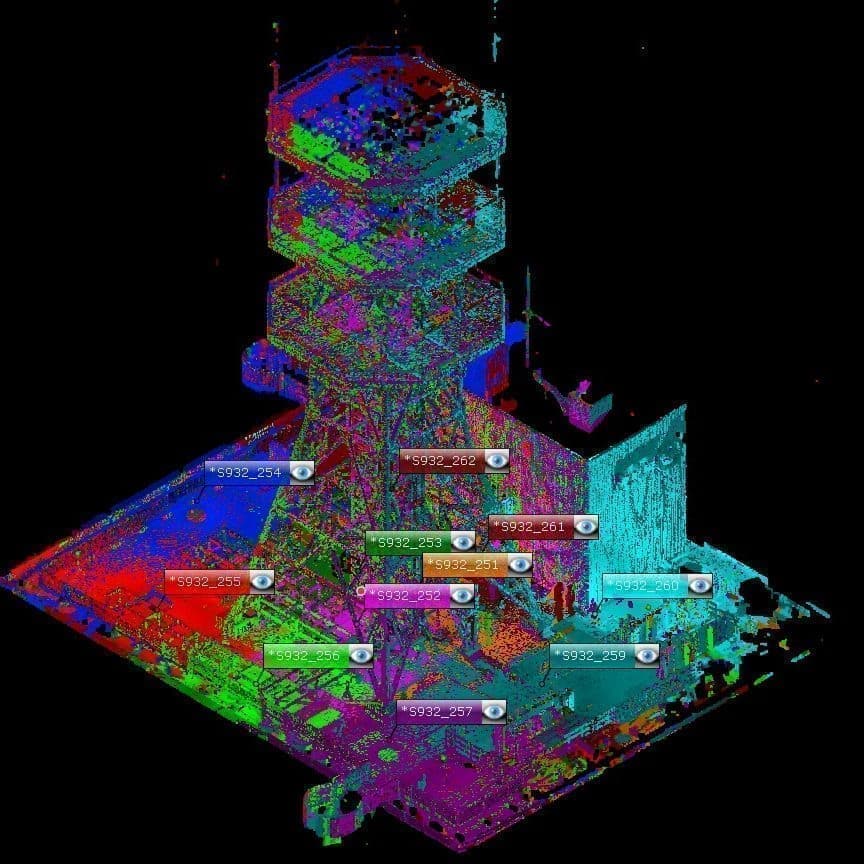 神奈川県 滋賀県 三次元計測 3次元点群データ処理 モデリング