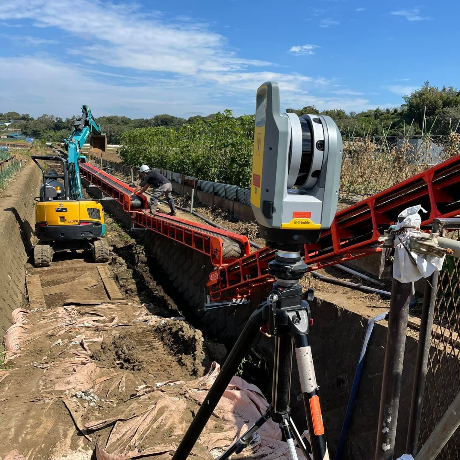 神奈川県 滋賀県 建設ICT施工 地上型レーザスキャナによる測量