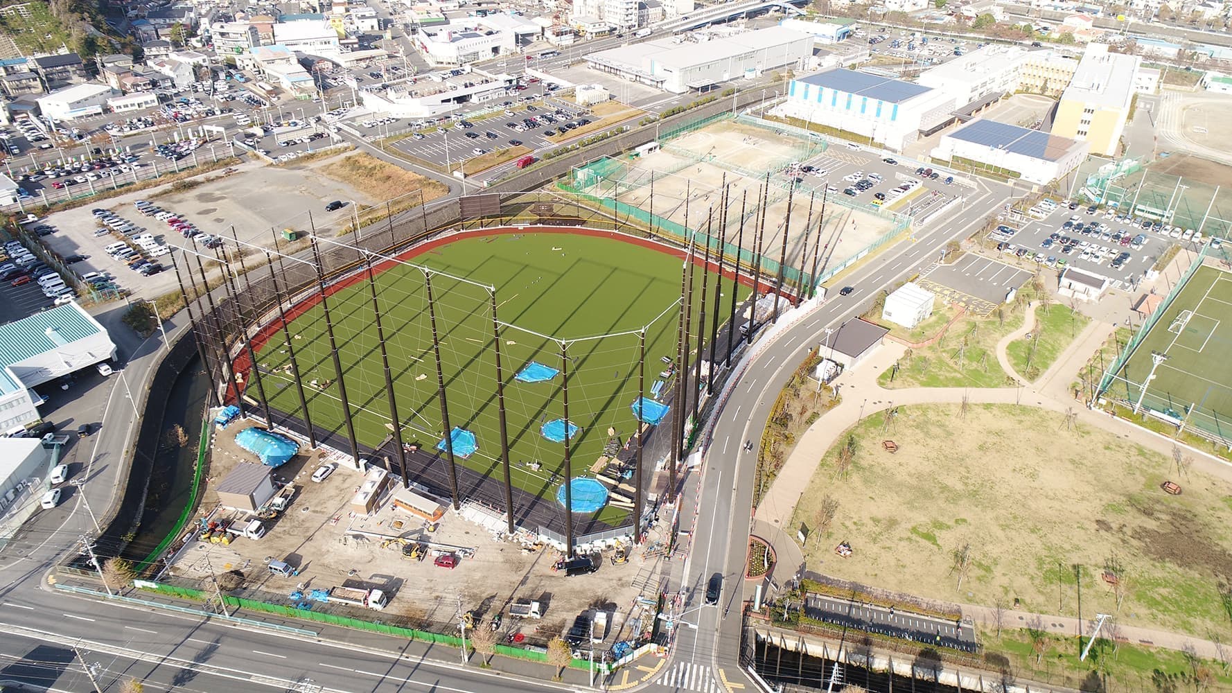建設ICT施工 ドローン空撮 工事記録管理 竣工撮影