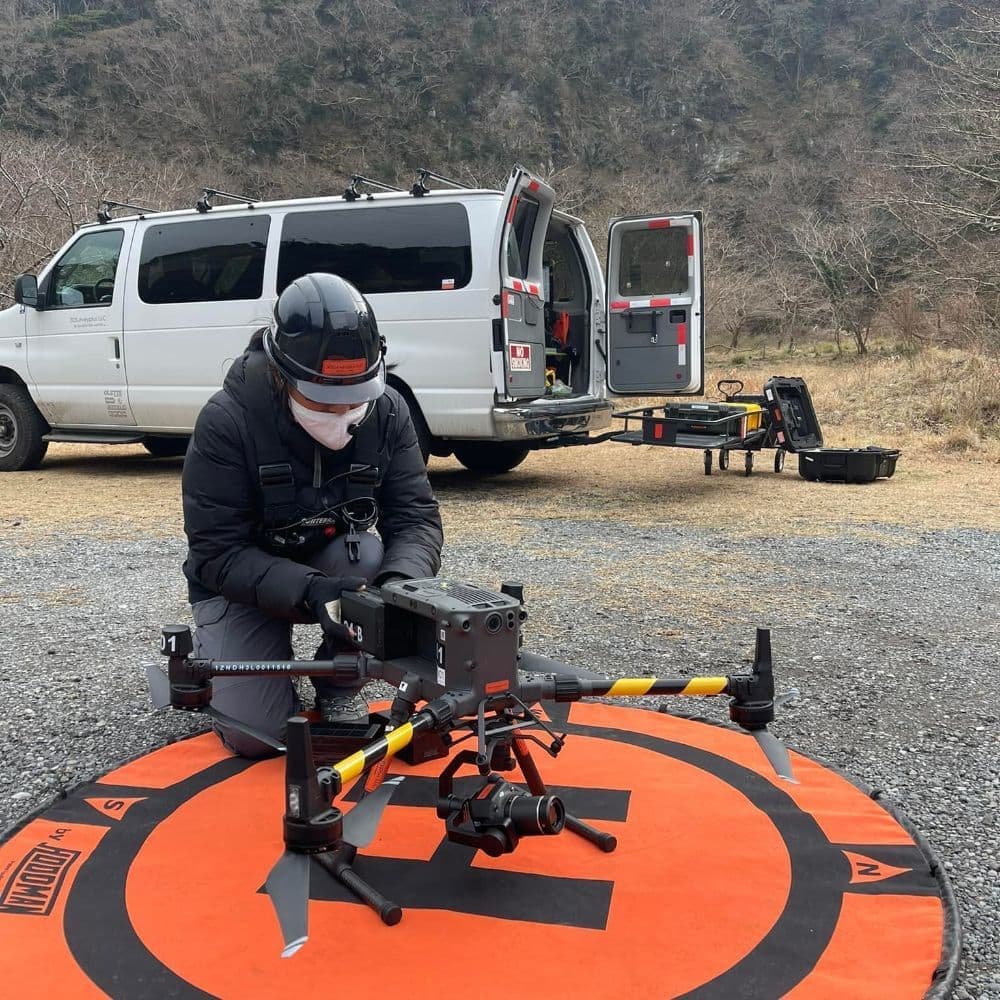 ドローンレーザーを用いた地形測量や空中写真測量は滋賀県甲賀市の3DSurveyplusにお任せください