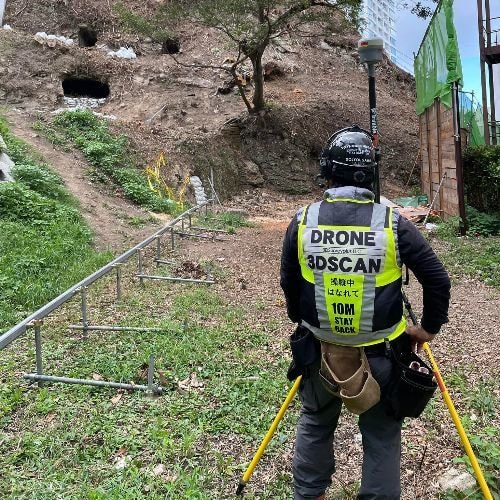 神奈川県　滋賀県　建設ICT施工　三次元計測　レーザースキャナー