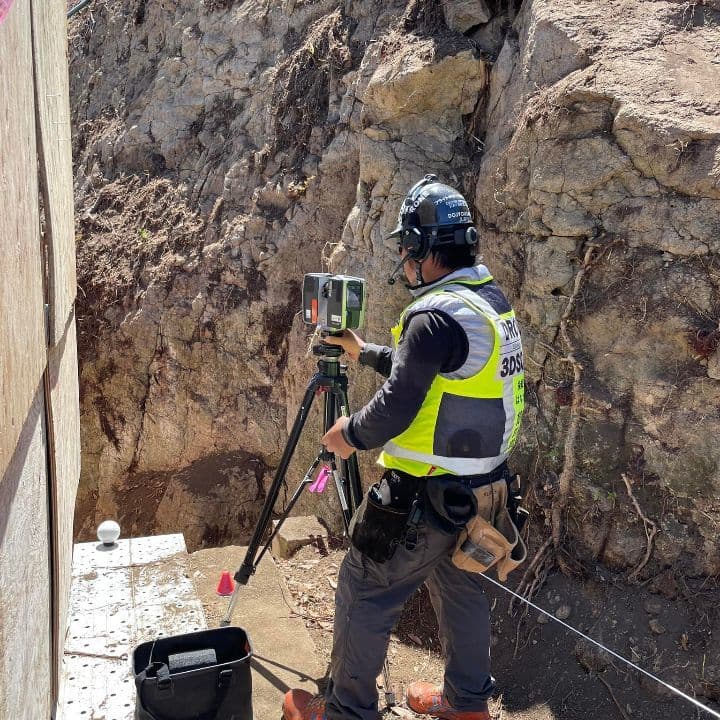 神奈川県　滋賀県　建設ICT施工　三次元起工測量