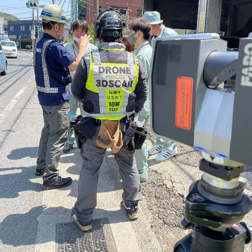 神奈川県　滋賀県　建設ICT施工　航空レーザ測量