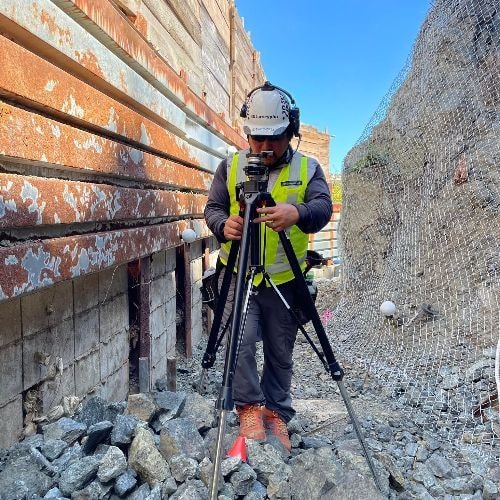 神奈川県　滋賀県　建設ICT施工　三次元起工測量